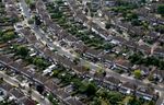 Aerial Views Of Residential Properties In South East England