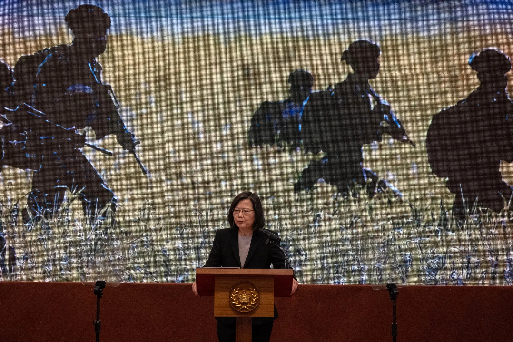 Tsai Ing-wen, Taiwan's president.