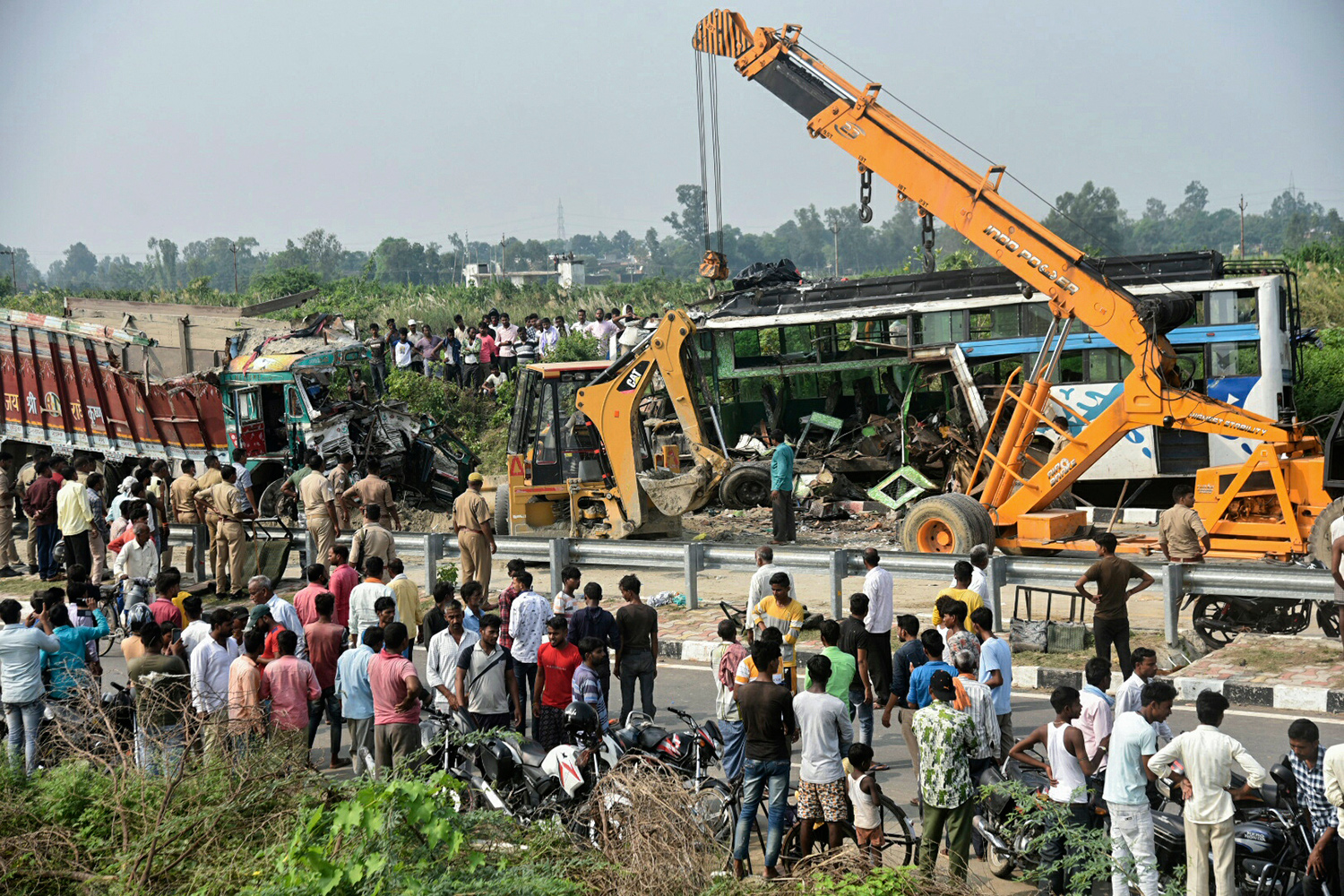 At Least 12 Killed in India After Bus Swerves Off Road to Avoid Cattle ...