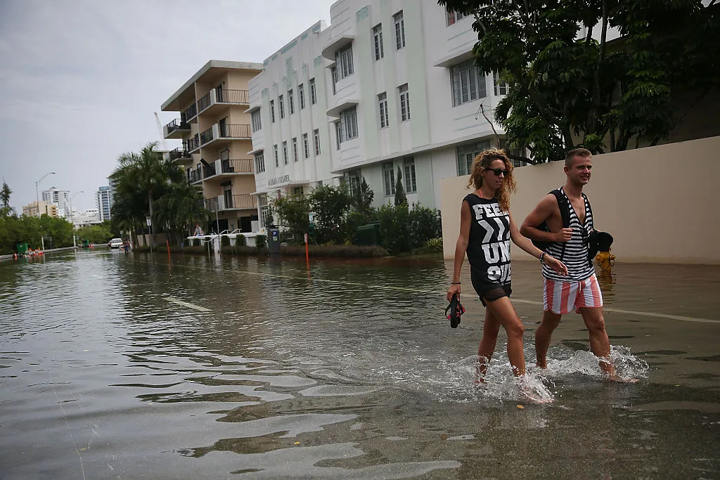 Just another high tide at&nbsp;South Beach.