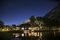 The ranch at night.