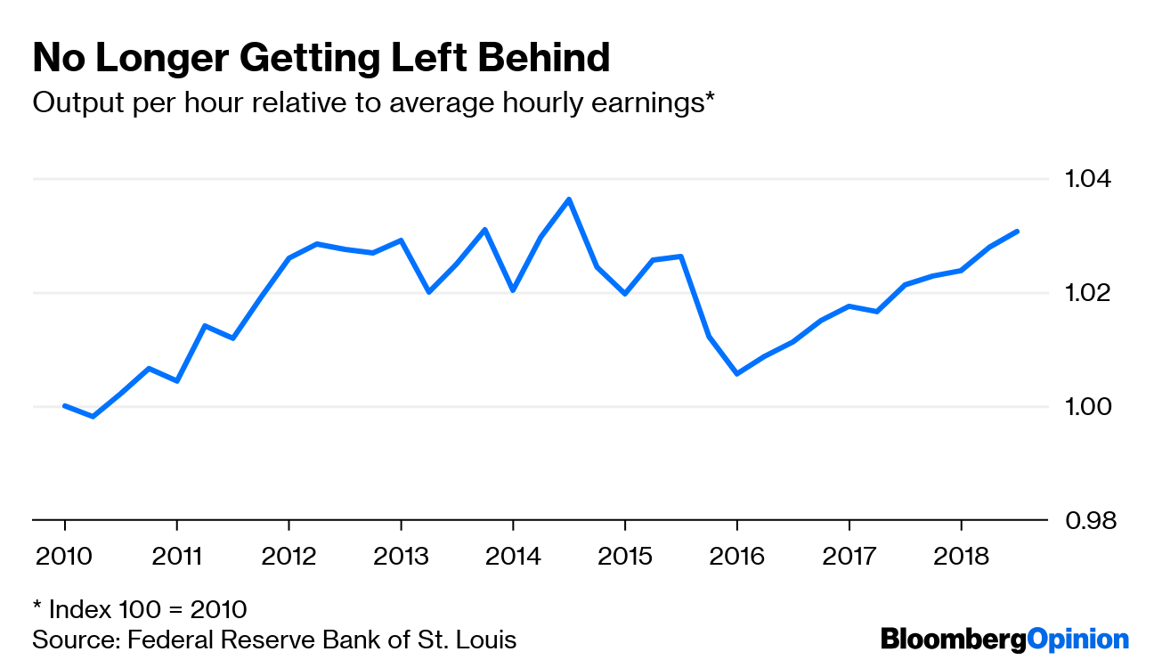 U.S. Economy Wage Stagnation Is One Disease With Many Causes Bloomberg