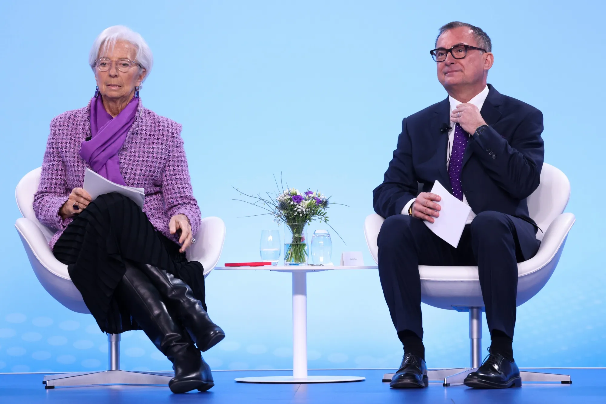European Central Bank&nbsp;President&nbsp;Christine Lagarde&nbsp;and Bundesbank head&nbsp;Joachim Nagel&nbsp;