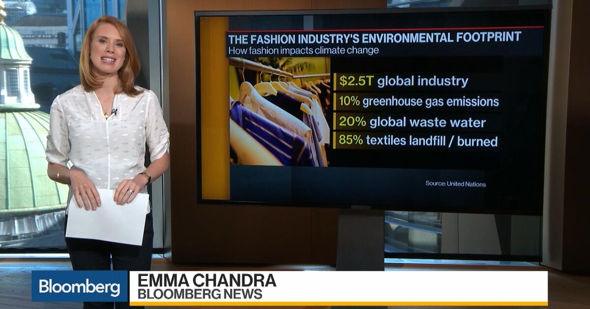 Watch Climate Change: The Fashion Industry's Heavy Environmental Footprint  - Bloomberg