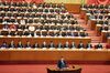 Xi Jinping, China's president, speaks during the opening of the 19th National Congress of the Communist Party of China at the Great Hall of the People.