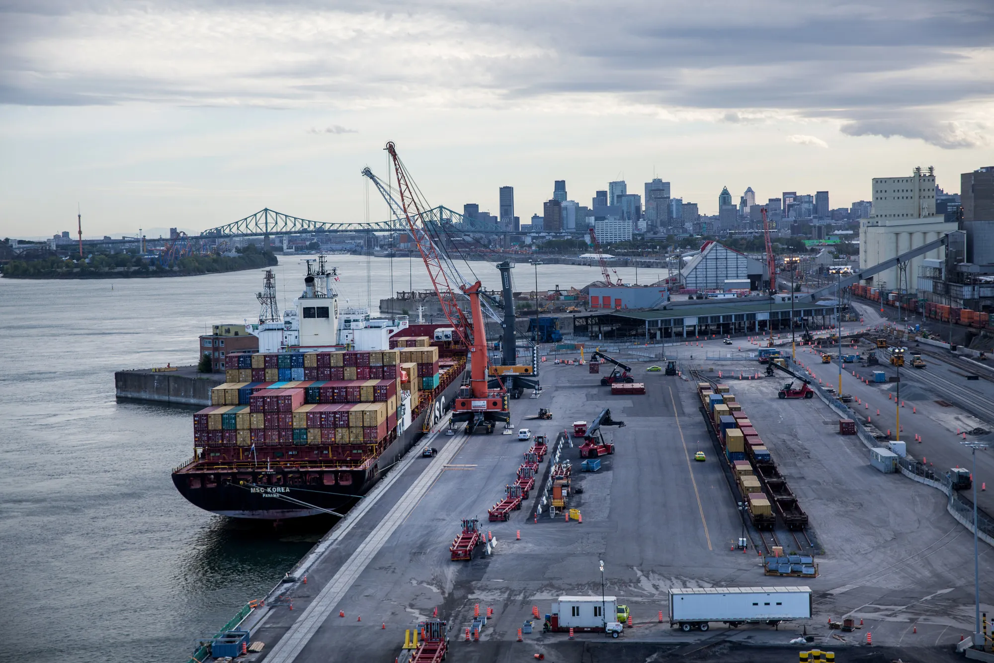 Operations At The Ports Of Becancourt And Quebec City Ahead Of Wholesale Trade Figures
