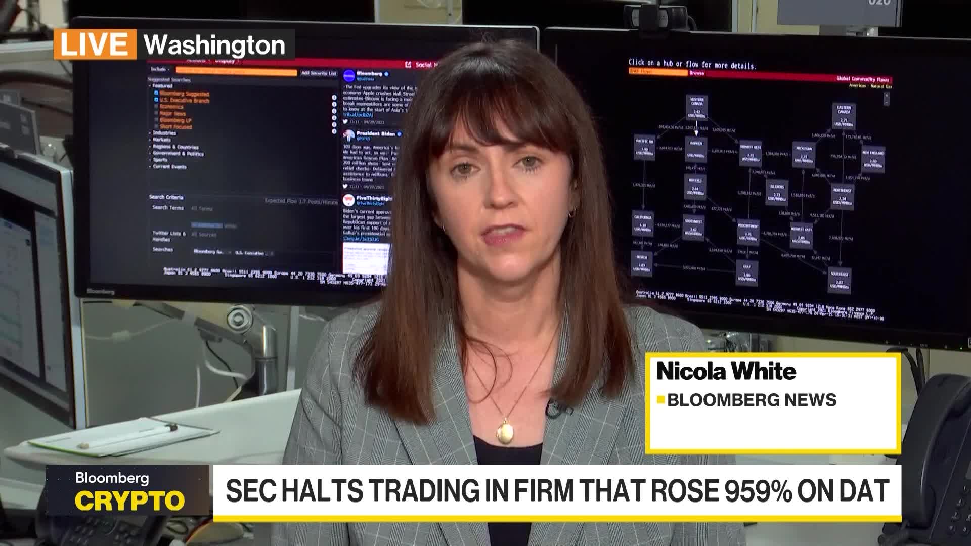 Watch SEC Prioritizes Crypto Work With CFTC - Bloomberg