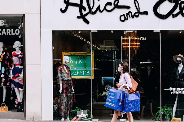 U.S. consumers have gone on a shopping spree.