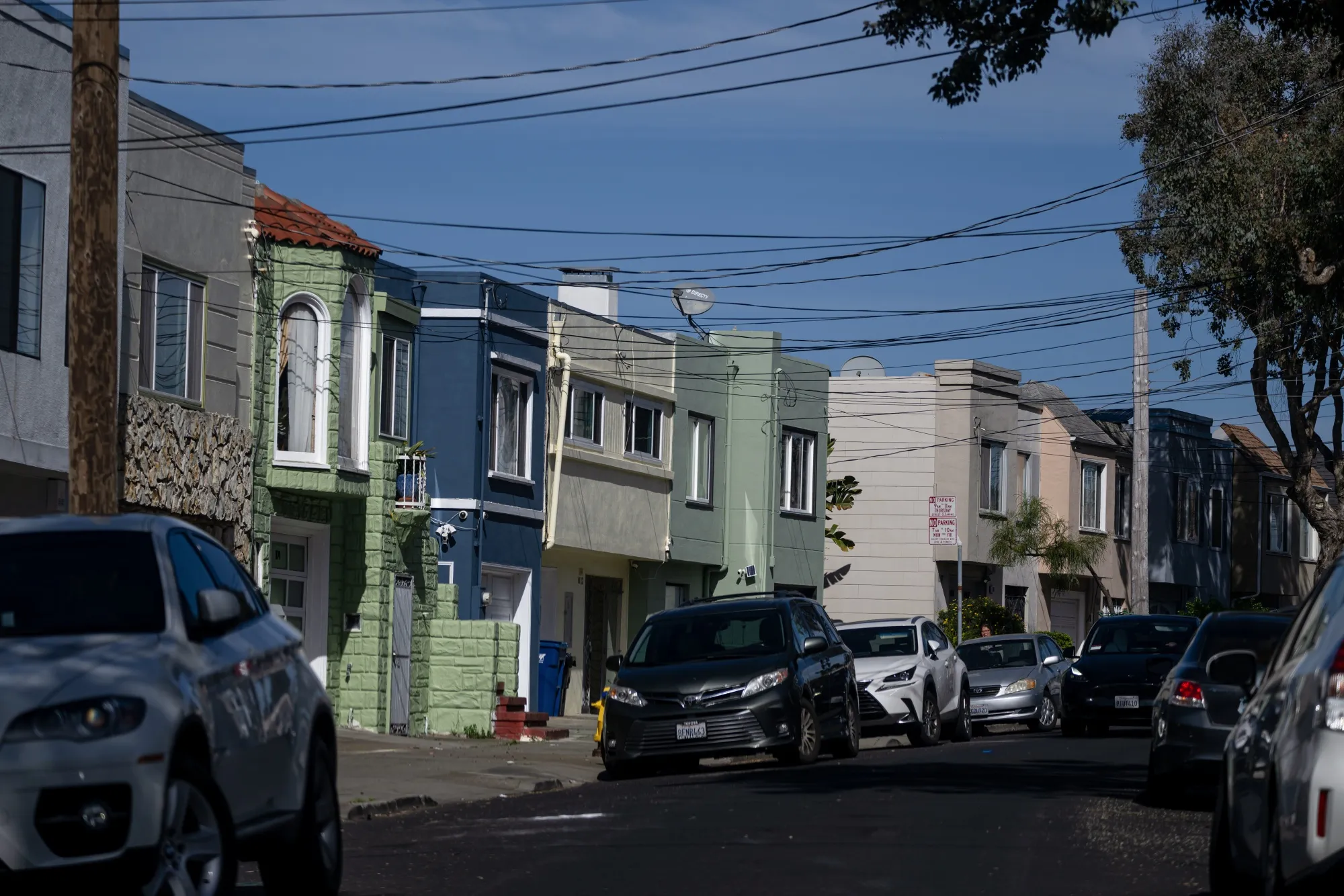 Homes in Daly City, California.