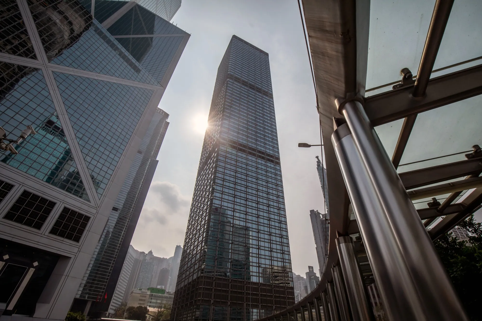The Cheung Kong Center in Hong Kong.
