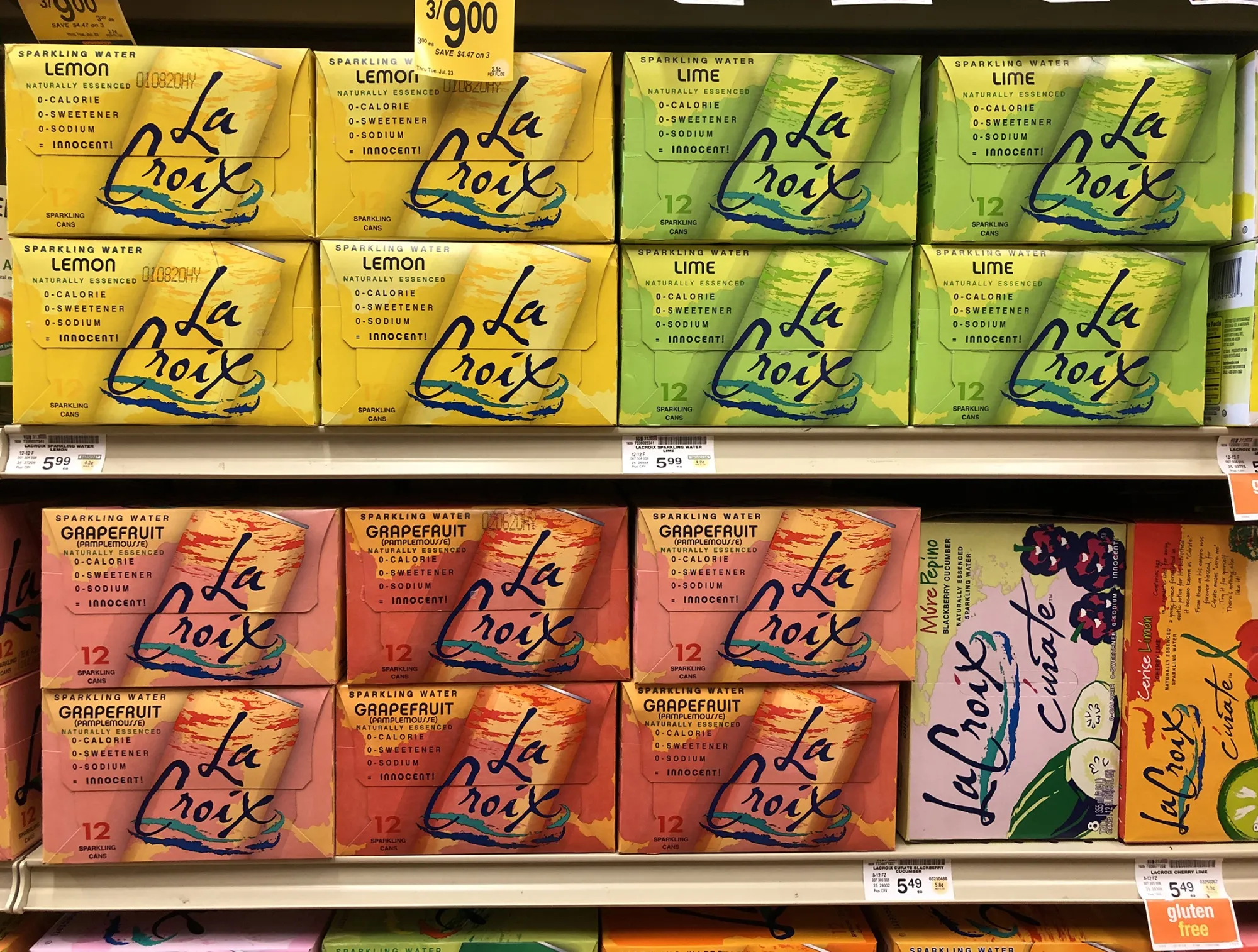 Sales Of LaCroix Sparkling Water Drop For First Time In Five Years