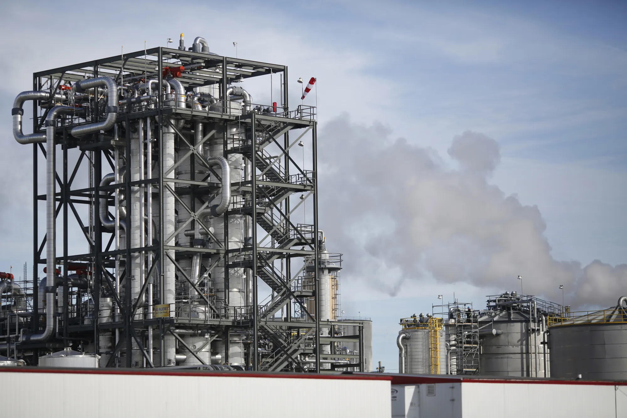 The DuPont&nbsp;ethanol plant in Nevada, Iowa.