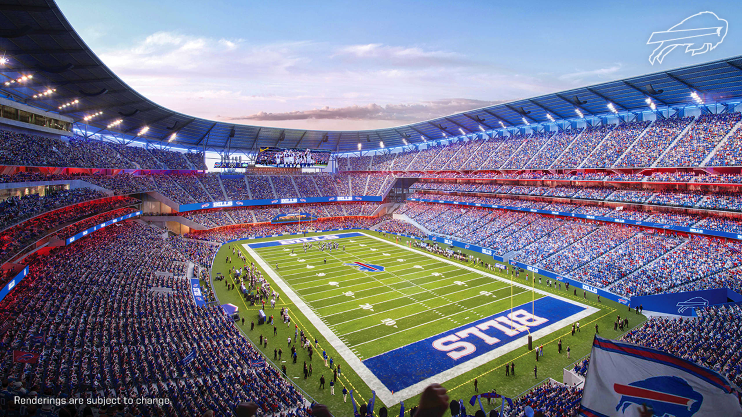 Buffalo Bills Show Renderings of Stadium Backed by $850 Million Public  Funds - Bloomberg