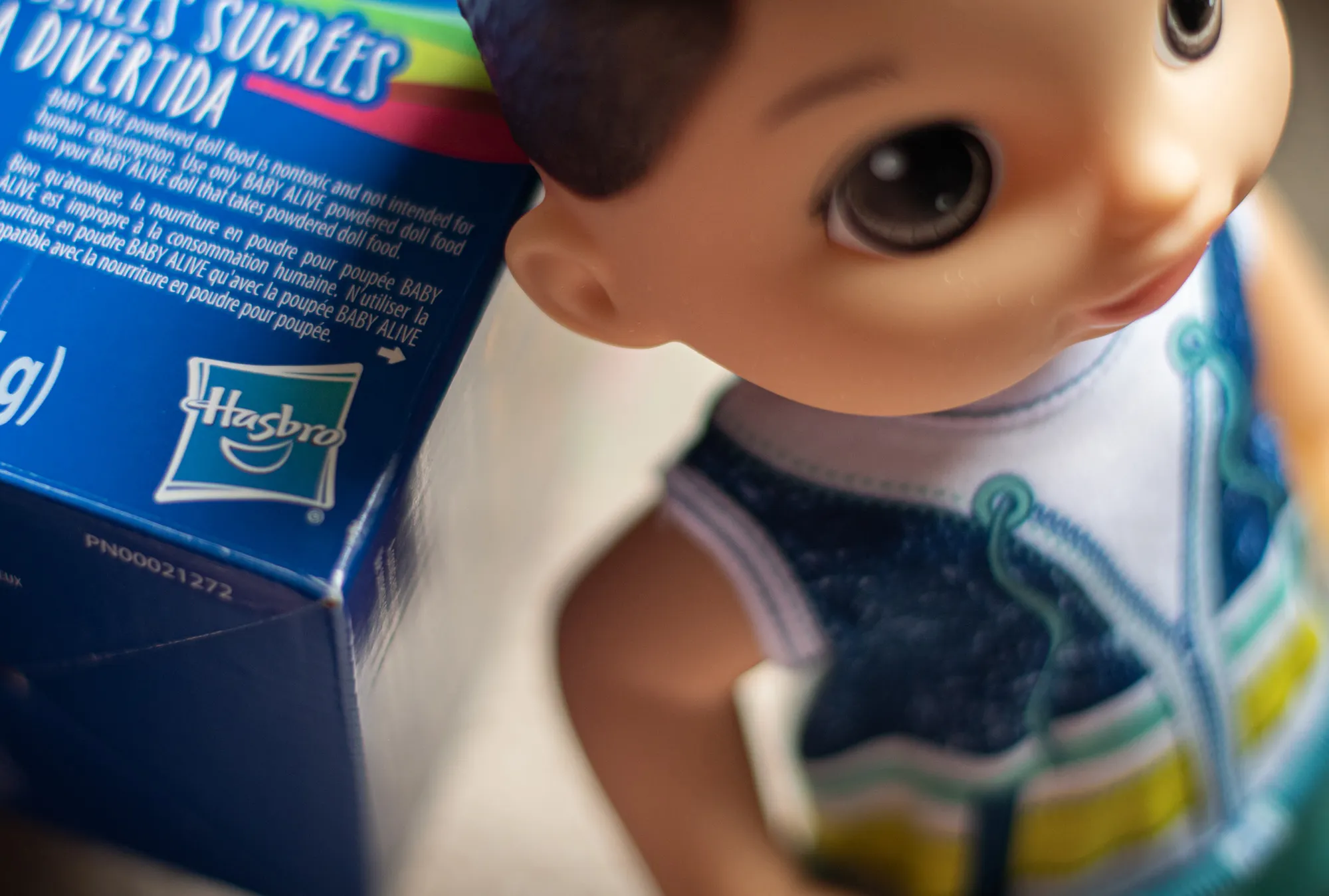 A Hasbro Baby Alive brand doll