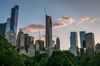 New York skyline from Central Park.