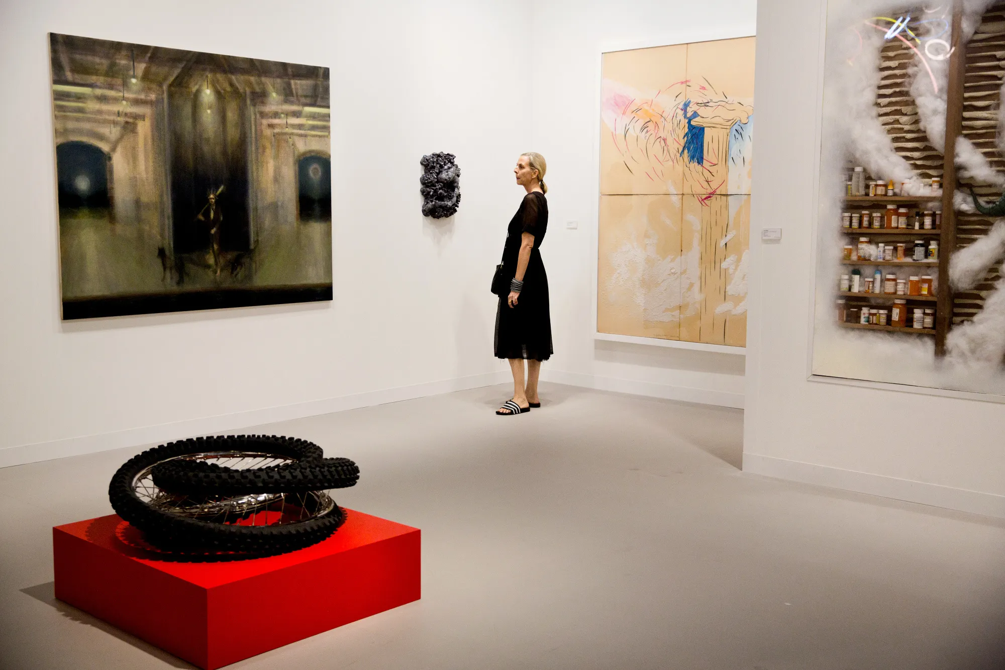 Inside The Art Basel Fair As Trump Alters Vibe
