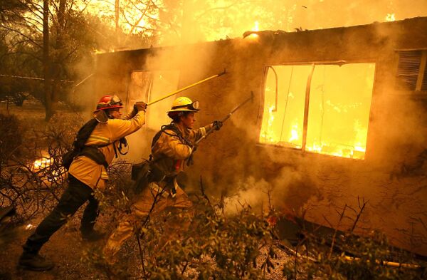 Rapidly-Spreading Wildfire In California's Butte County Prompts Evacuations