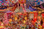 Portia Munson's The Garden, (1996), installed at the 2019 Art Basel Miami Beach art fair.