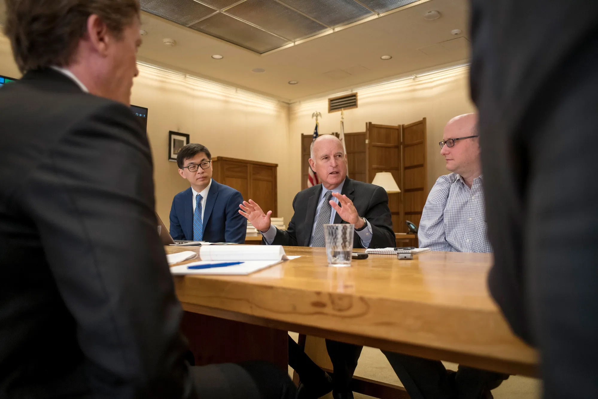Jerry Brown.