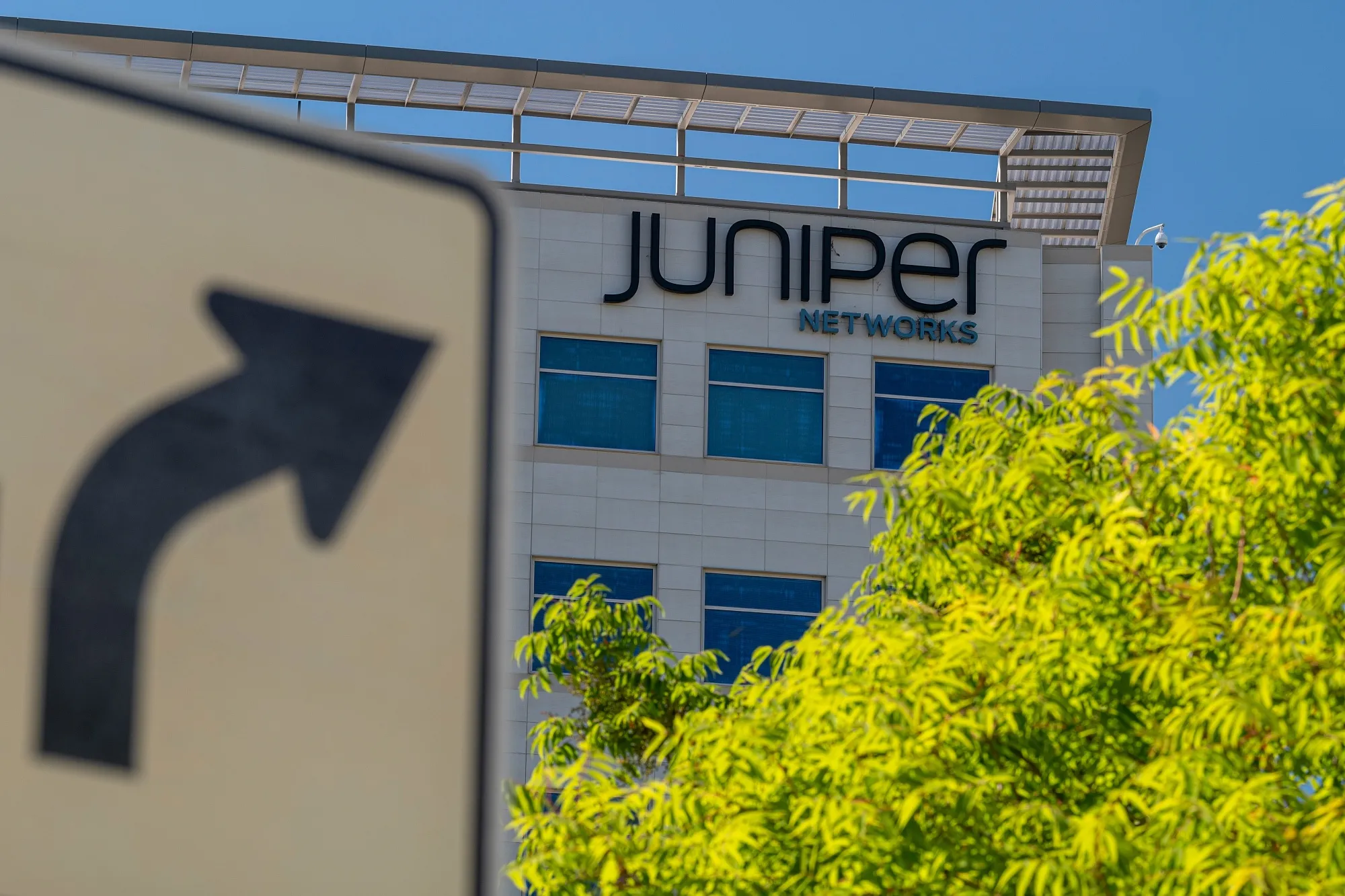 Juniper Networks headquarters in Sunnyvale, California.