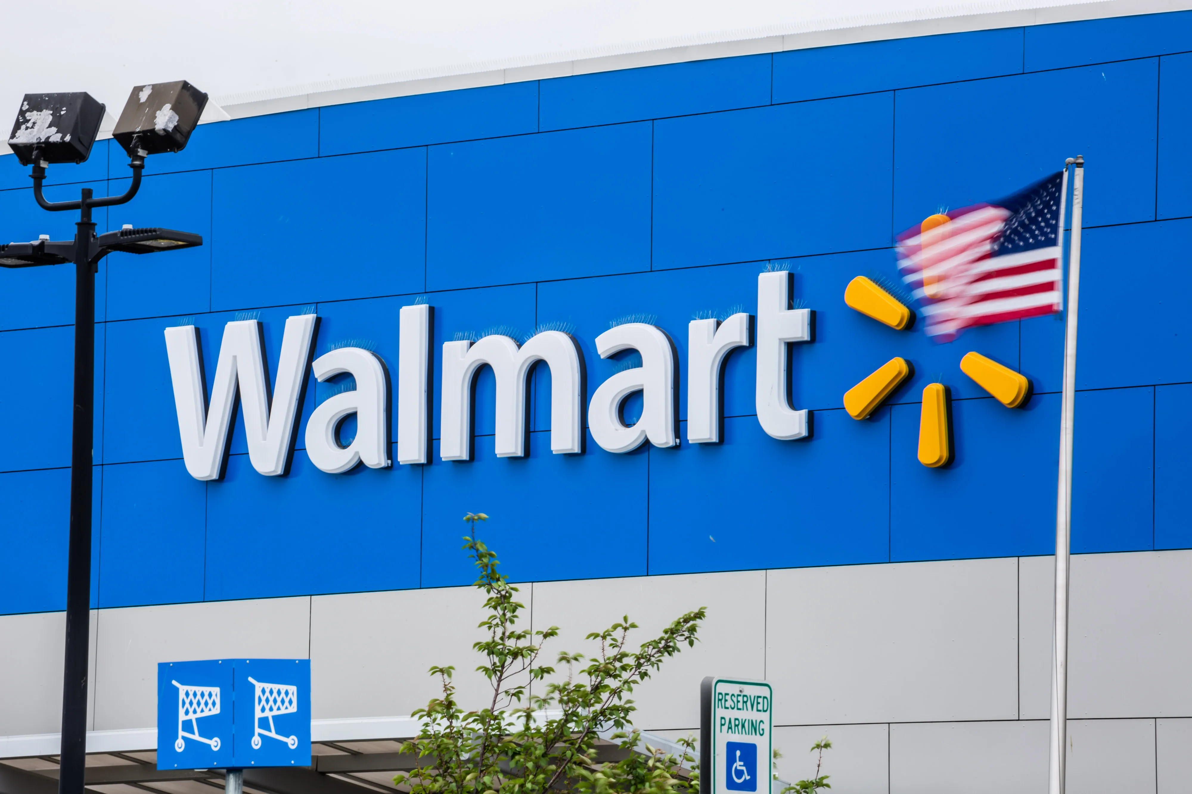 A Walmart Inc. store in Secaucus, New Jersey.