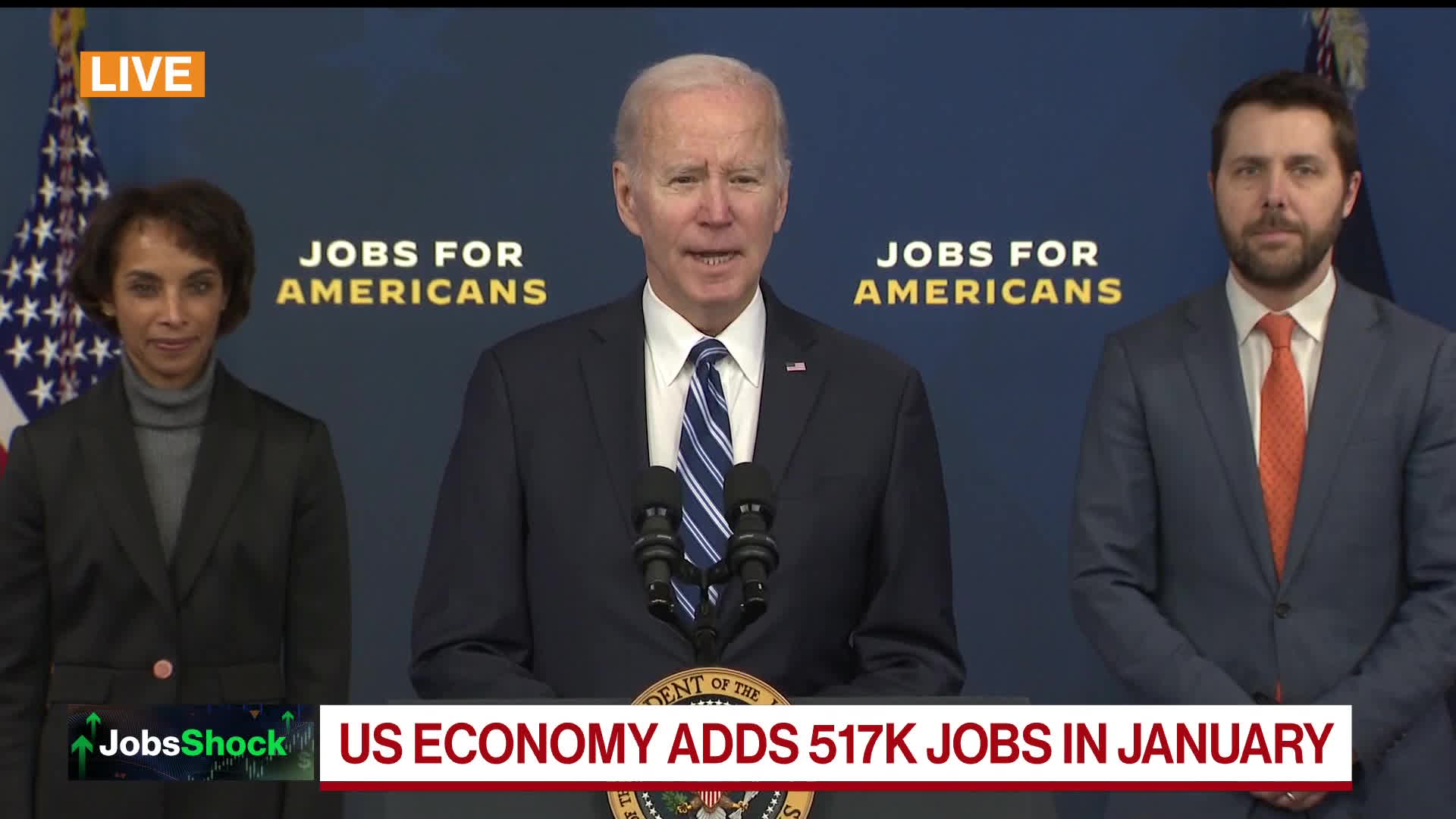 Watch Biden Touts Strength of January Jobs Report Bloomberg