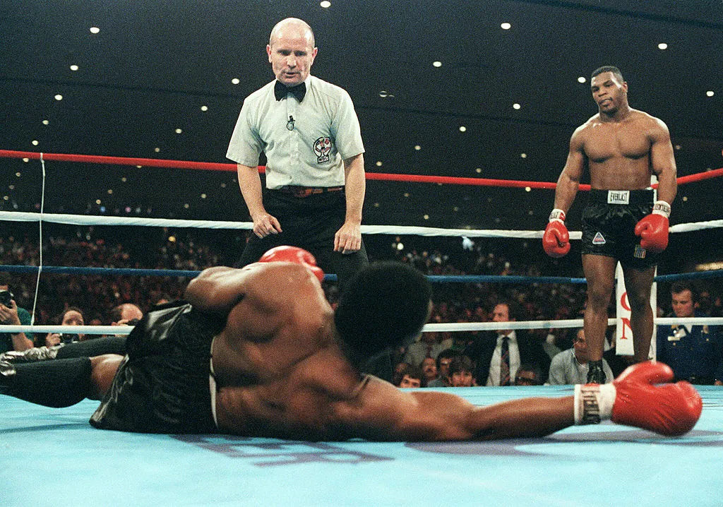 Some punches are tough to get up from.