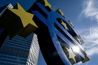 Euro sculpture.