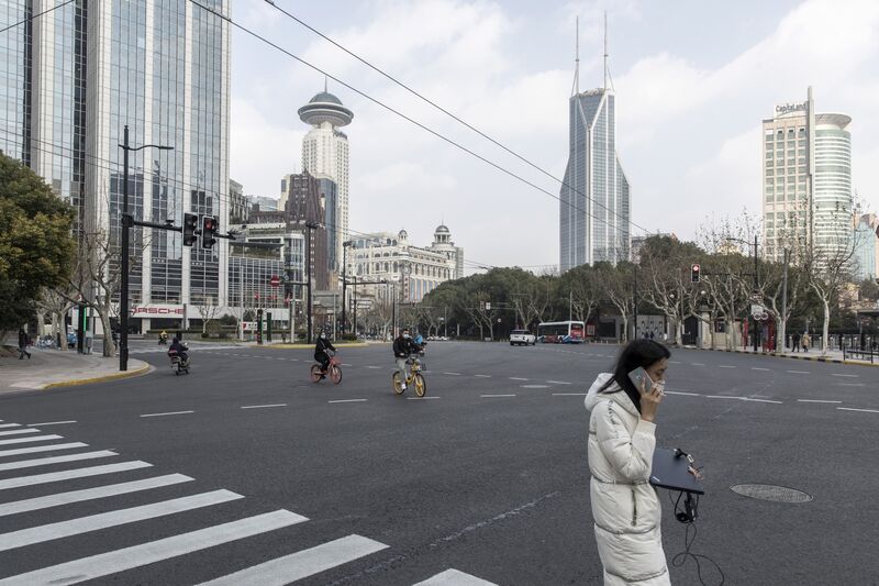 Views of Shanghai as Virus Cases Soar