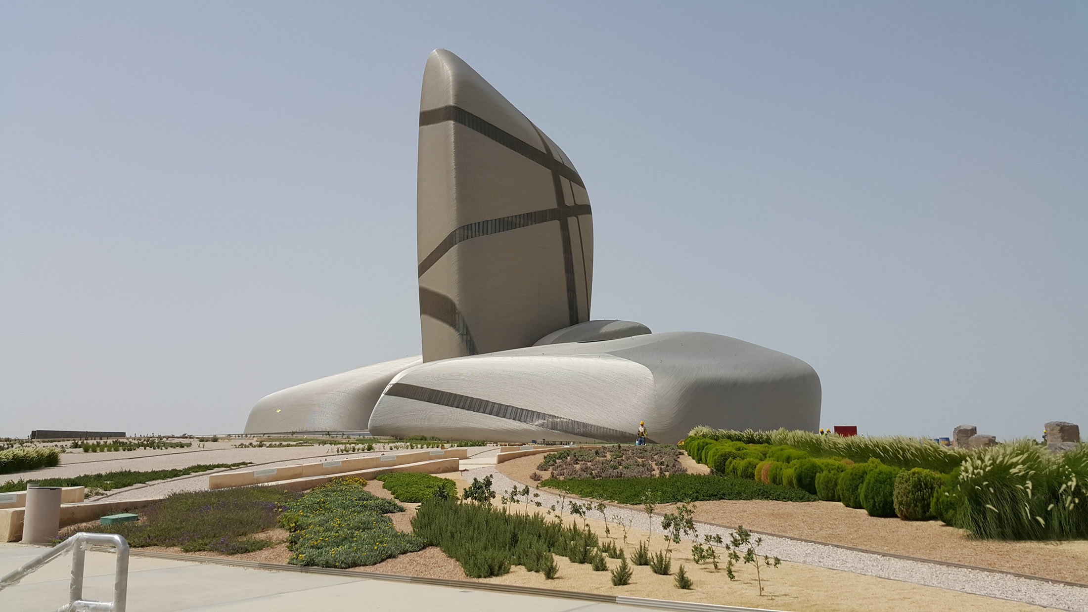 Oger built the Abdulaziz Center for World Culture in Dhahran, Saudi Arabia.