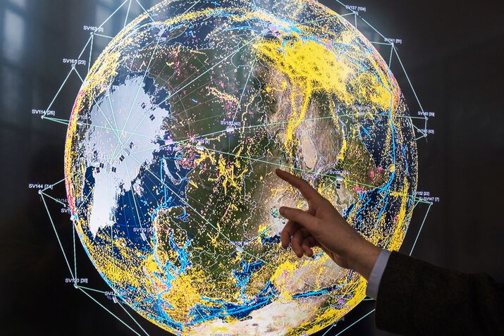 Iridium communications data.