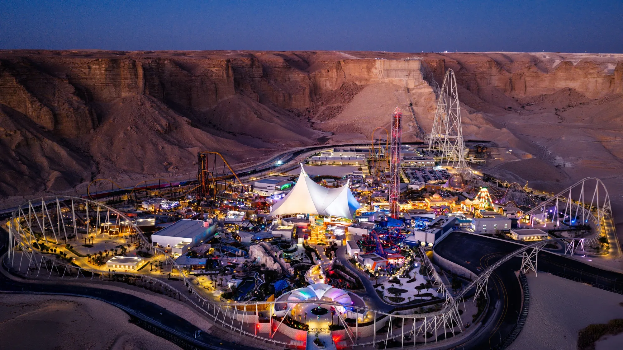Six Flags Qiddiya City.
