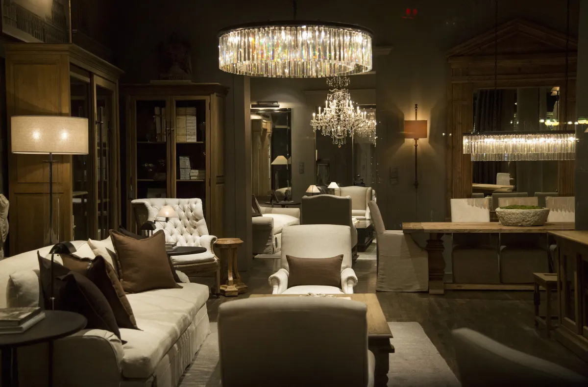 A Restoration Hardware&nbsp;store in New York.