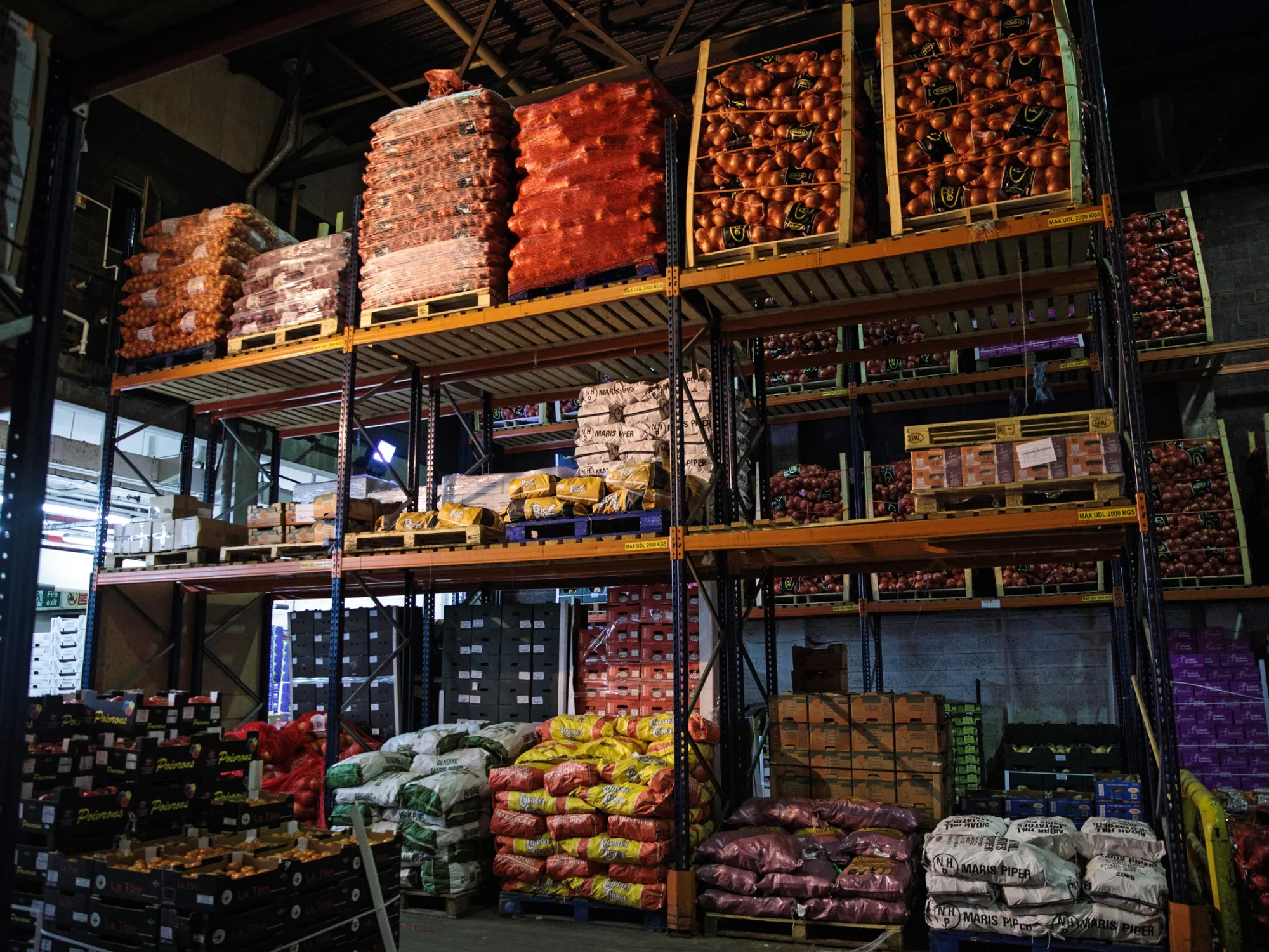 Trading At UK's Largest Vegetable Market As Bad Weather Blamed For Shortages