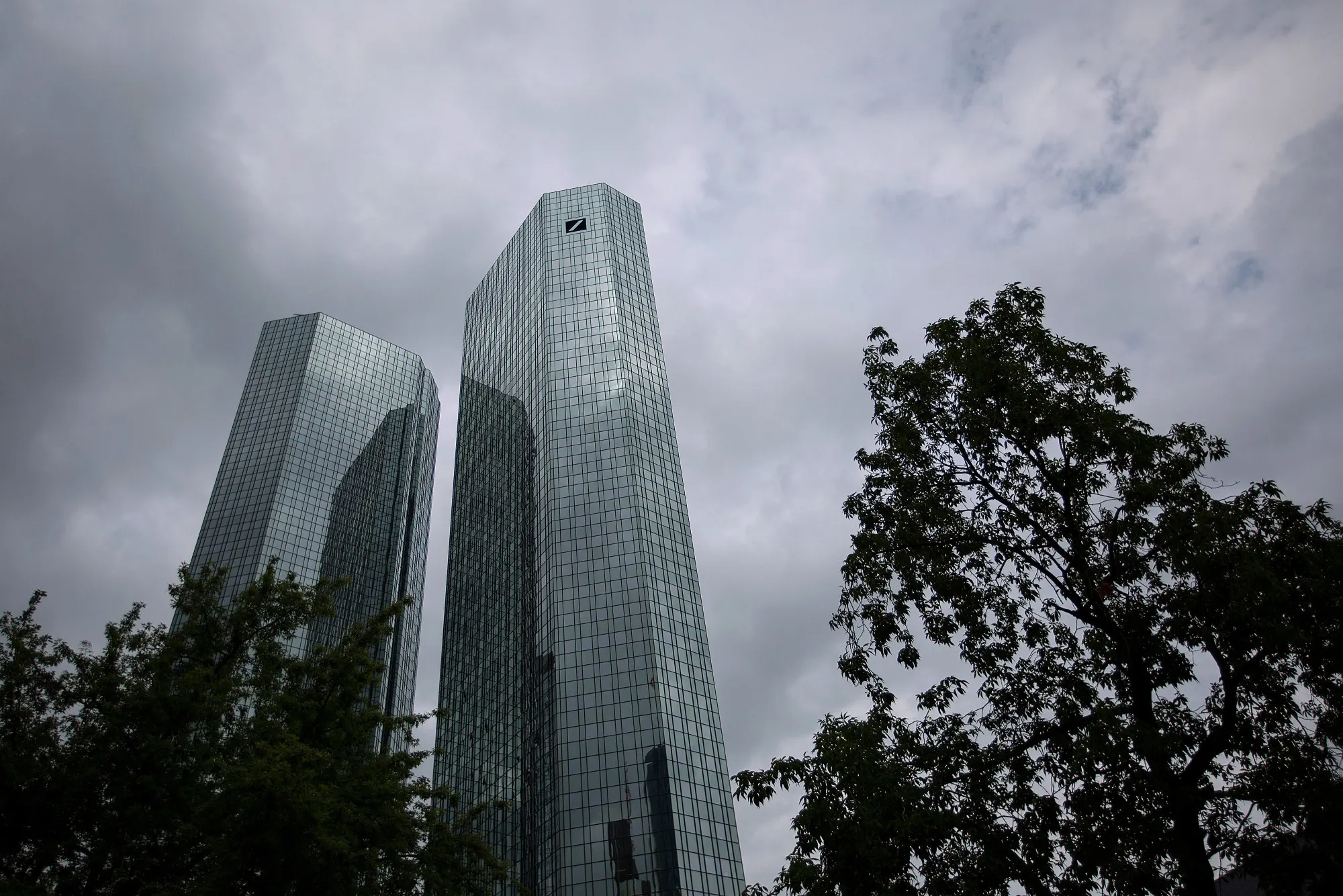 Deutsche Bank headquarters in Frankfurt, Germany.
