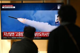 North Korea Fires Short-Range Missiles Before Trump’s Return
