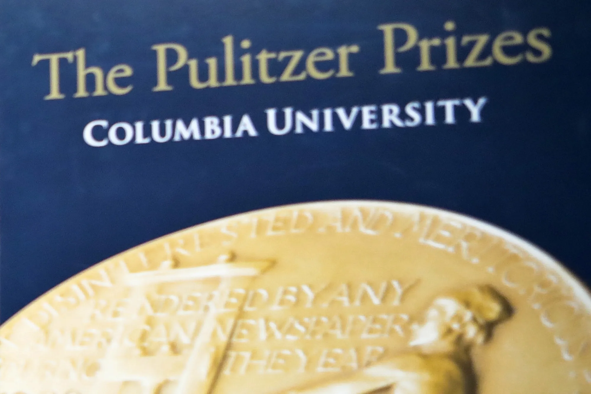 The Pulitzer Prize at Columbia University in New York.