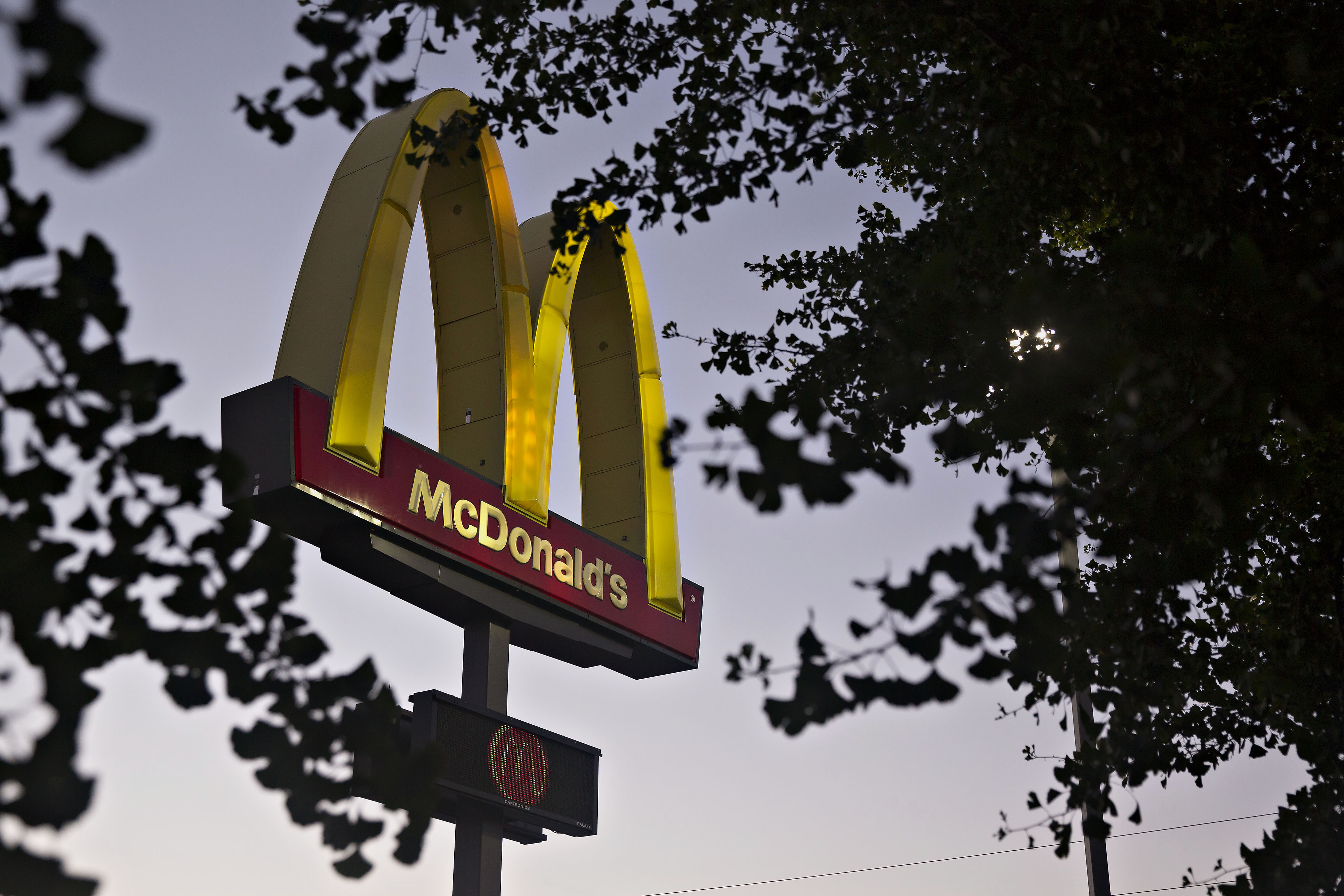 A McDonald's Corp. Restaurant Ahead Of Earnings Figures