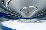 Athletes compete during the Speed Skating China Open, part of the 2022 Beijing Winter Olympic Games test event, in Beijing on Oct. 10.