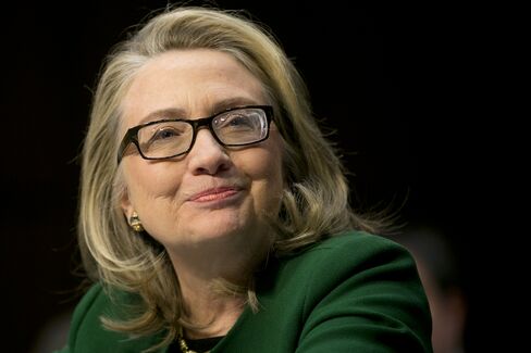 Former Secretary of State Hillary Clinton