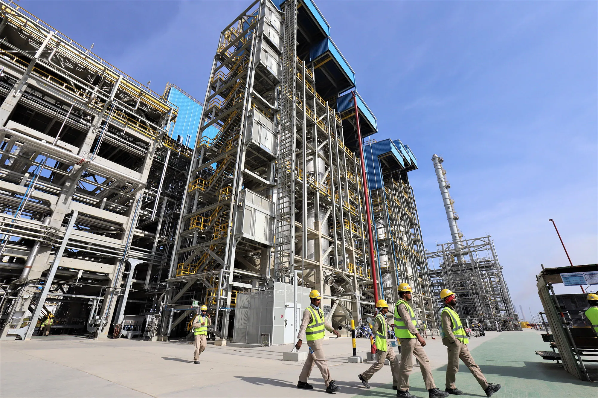The Al-Zour Refinery Project in Ahmadi Governorate, Kuwait.