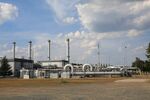 The natural gas storage facility in Rehden, Germany.