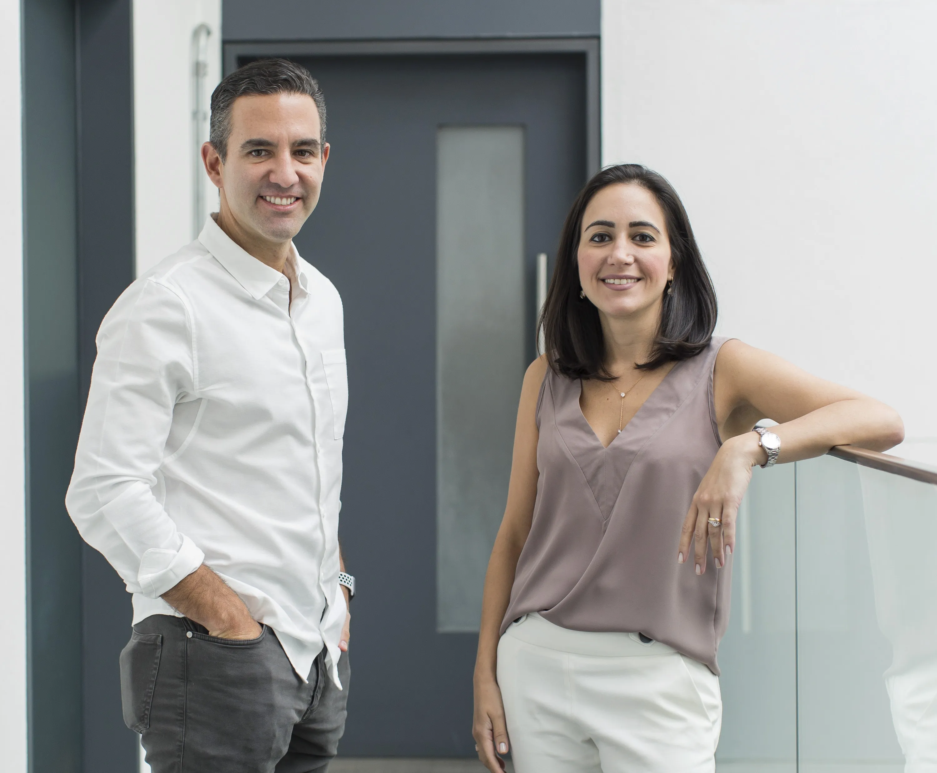David Velez and Cristina Junqueira, founders of fintech giant Nubank.