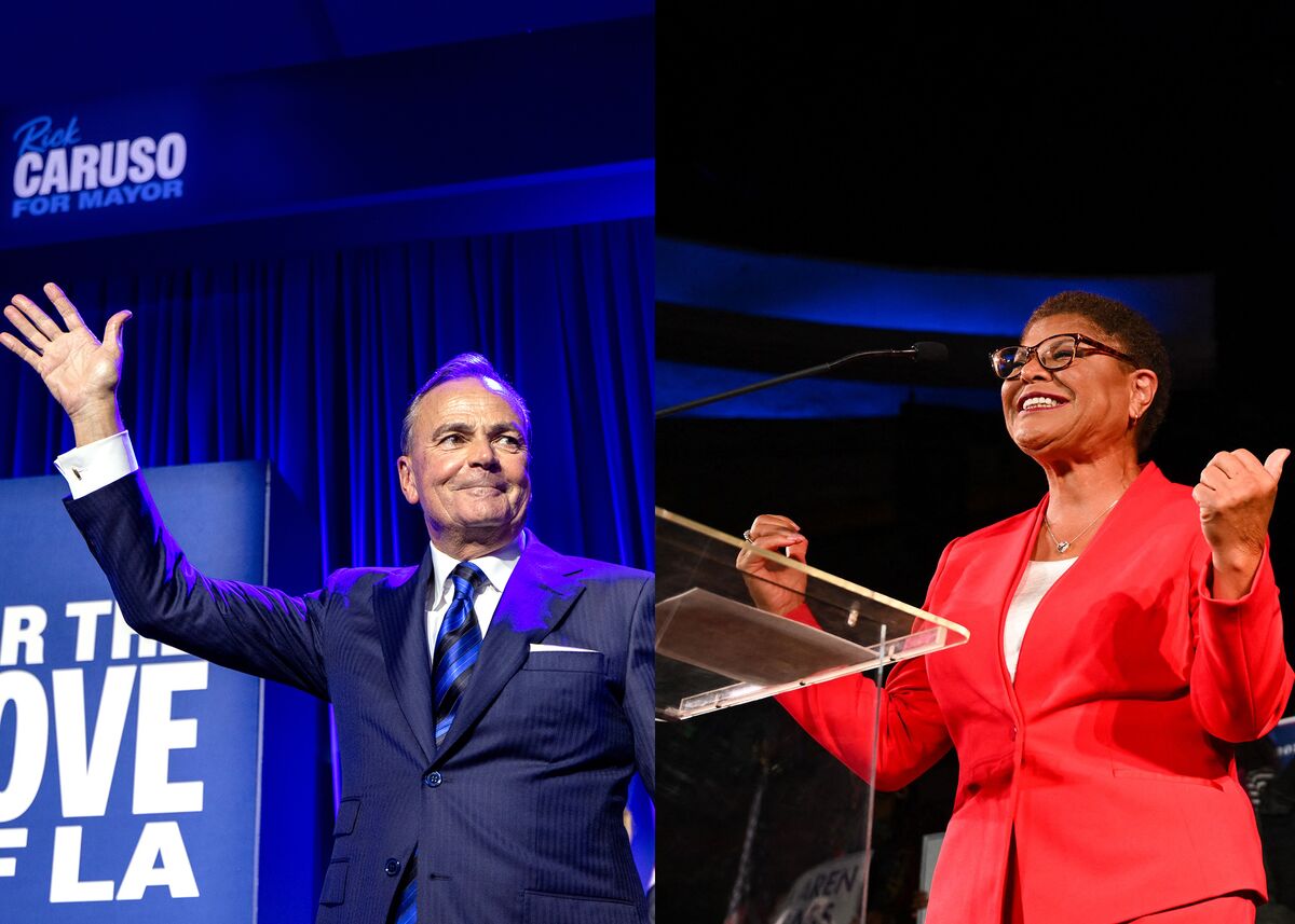 Who Is Winning the LA Mayor Race Karen Bass or Rick Caruso