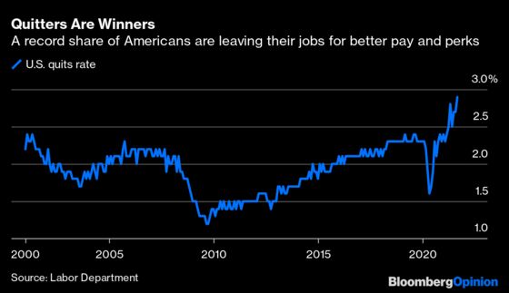 Even JPMorgan Can’t Escape All the Job Quitters