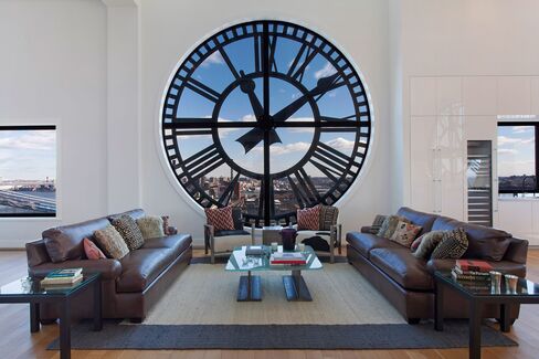 The triplex penthouse in Dumbo’s Clock Tower building