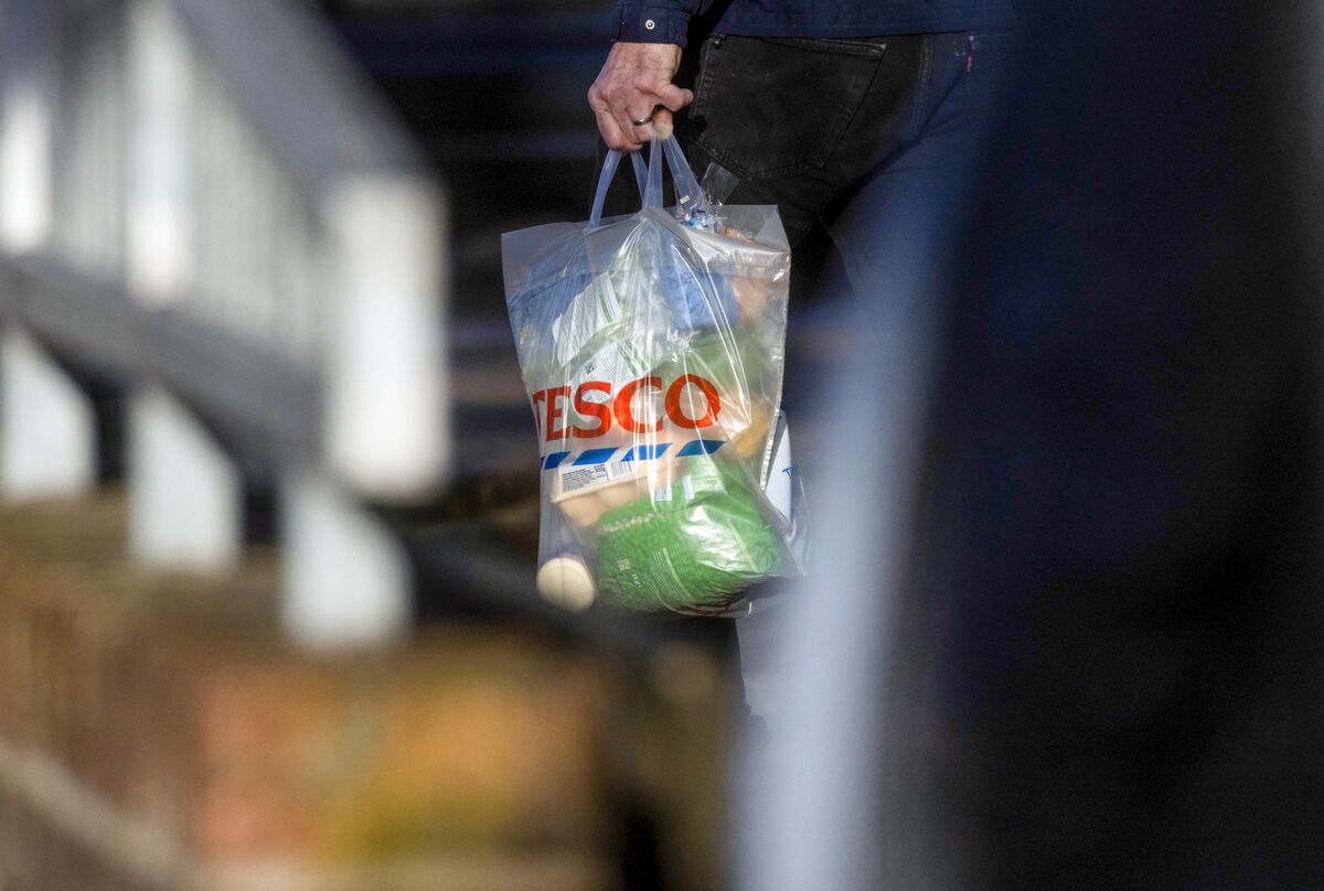 Tesco bag Cut Out Stock Images & Pictures - Alamy