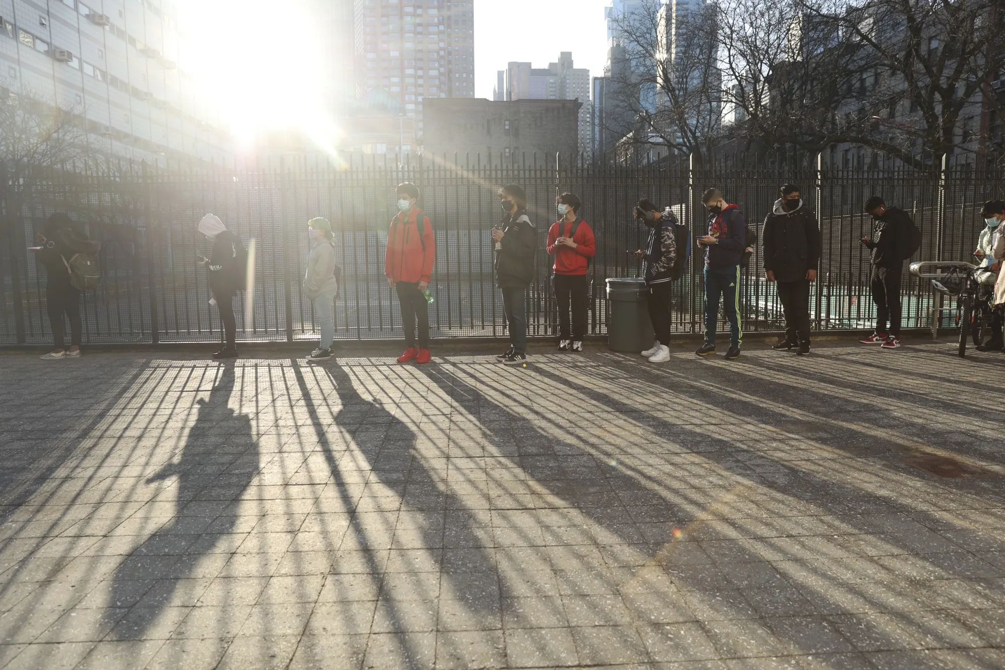 NYC High Schools Reopen for In-Person Learning - Bloomberg