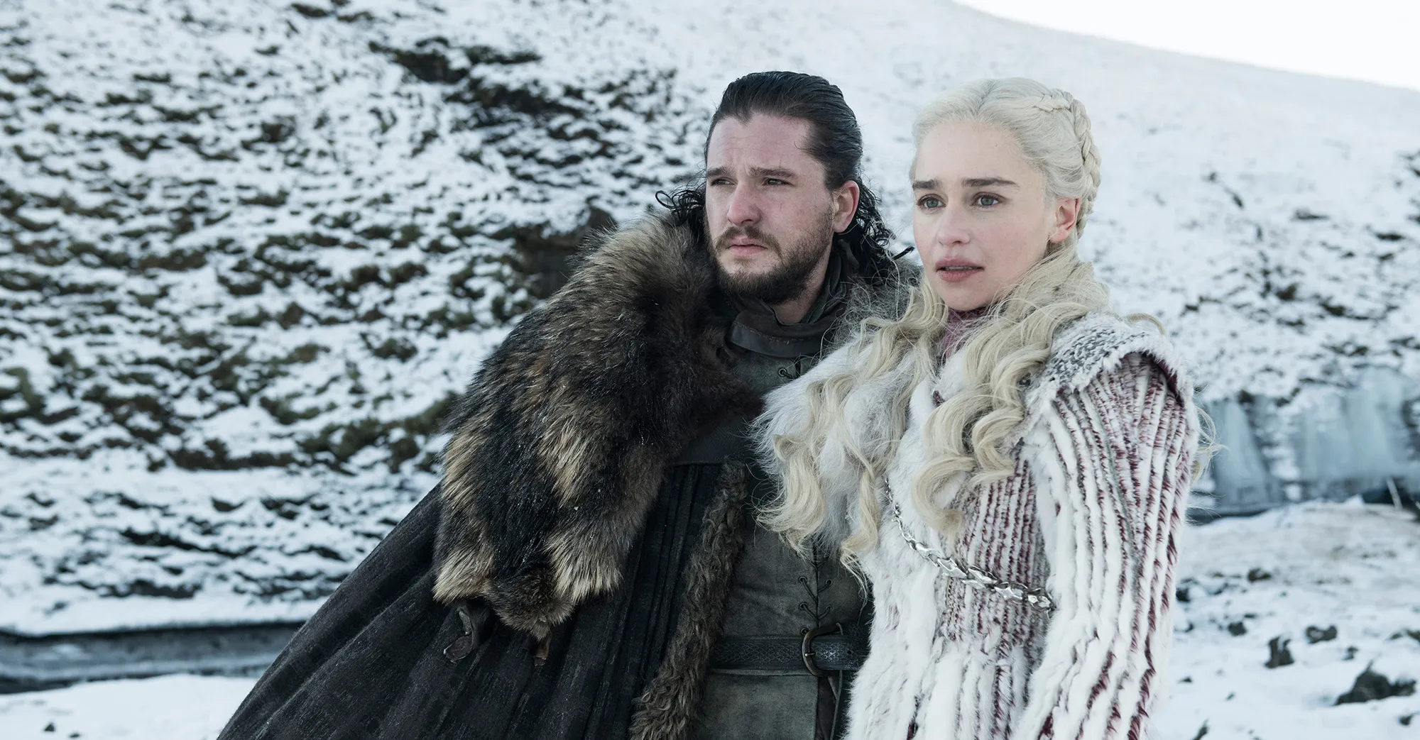 Kit Harington and&nbsp;Emilia Clarke star in “Game of Thrones.”
