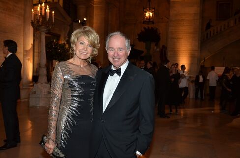 Christine and Steve Schwarzman